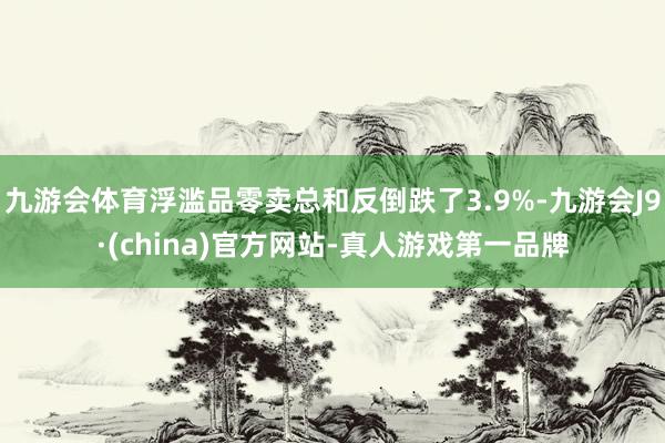 九游会体育浮滥品零卖总和反倒跌了3.9%-九游会J9·(china)官方网站-真人游戏第一品牌